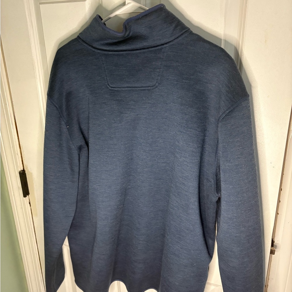 The North Face Blue Snap Pullover